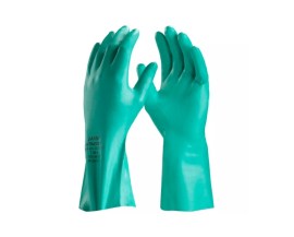 Luva Proteção Química Nitrílica Verde Nitrasolv - 330 Mm Da36201 - Ca 25313 - Tamanho M - Danny